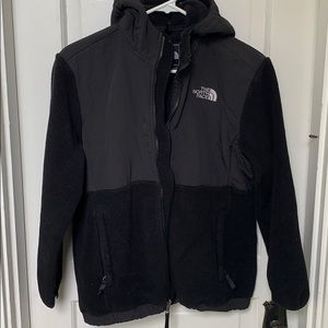 Black North Face Jacket Girls Large